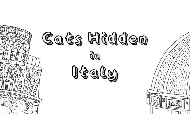 Cats Hidden in Italy