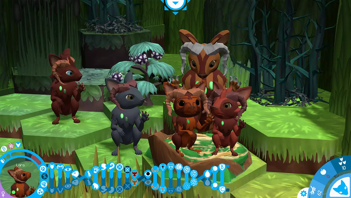 Niche a genetics survival game