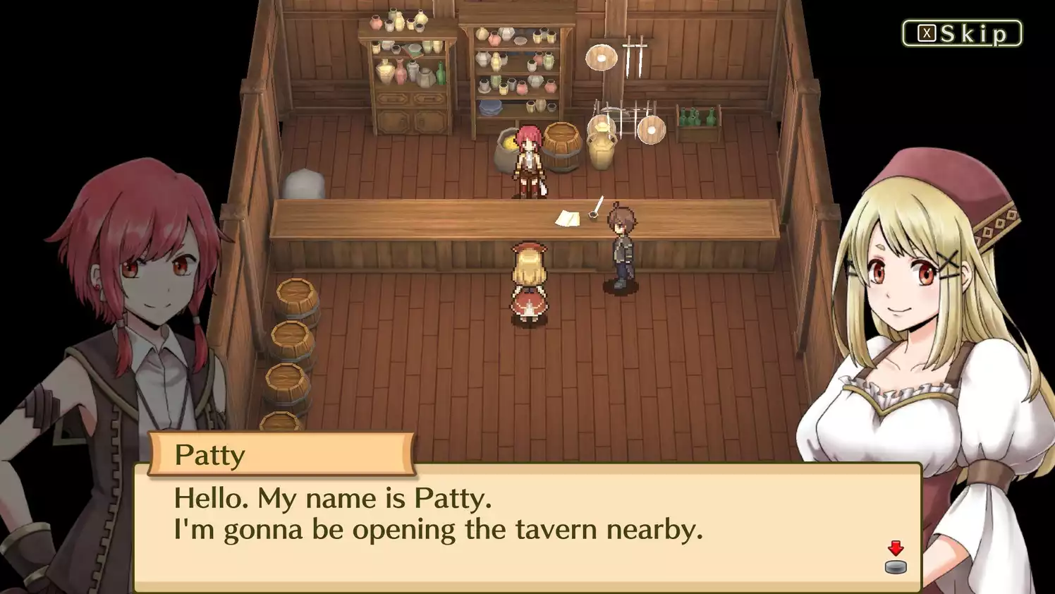 Marenian Tavern Story Patty and the Hungry God