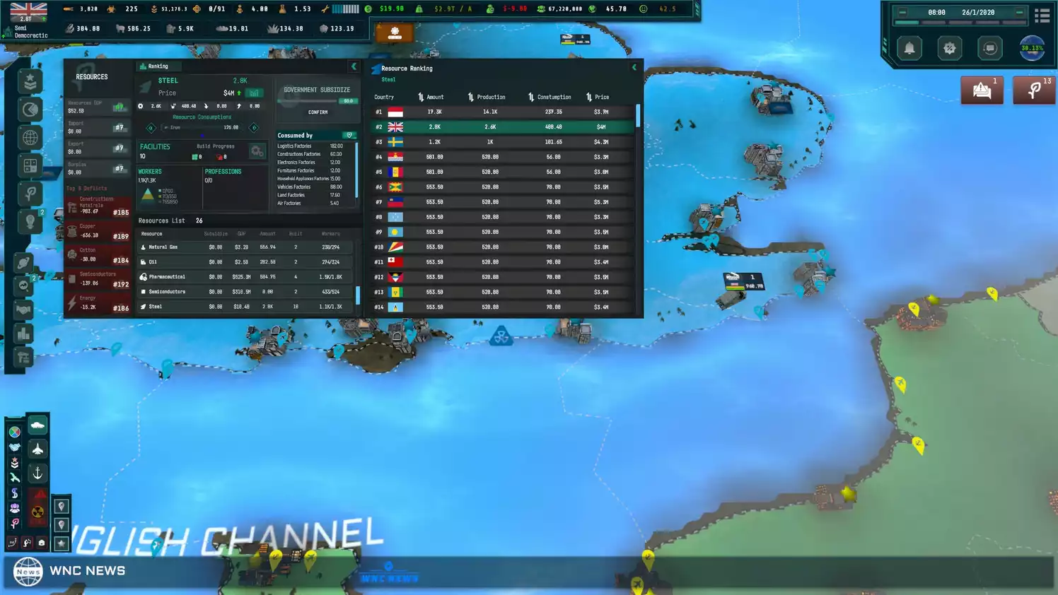 World Warfare & Economics (Early Access)
