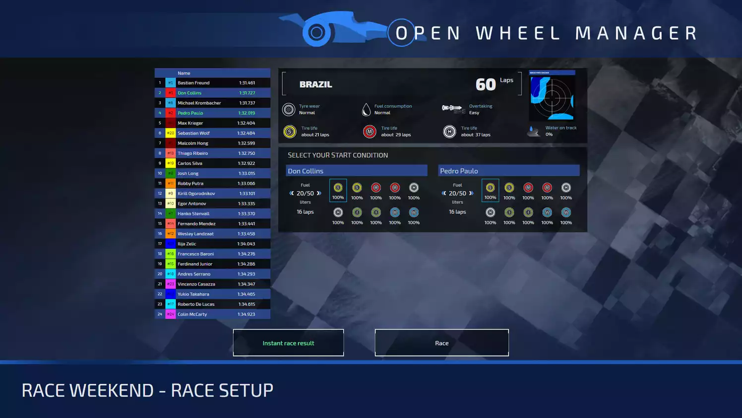 Open Wheel Manager