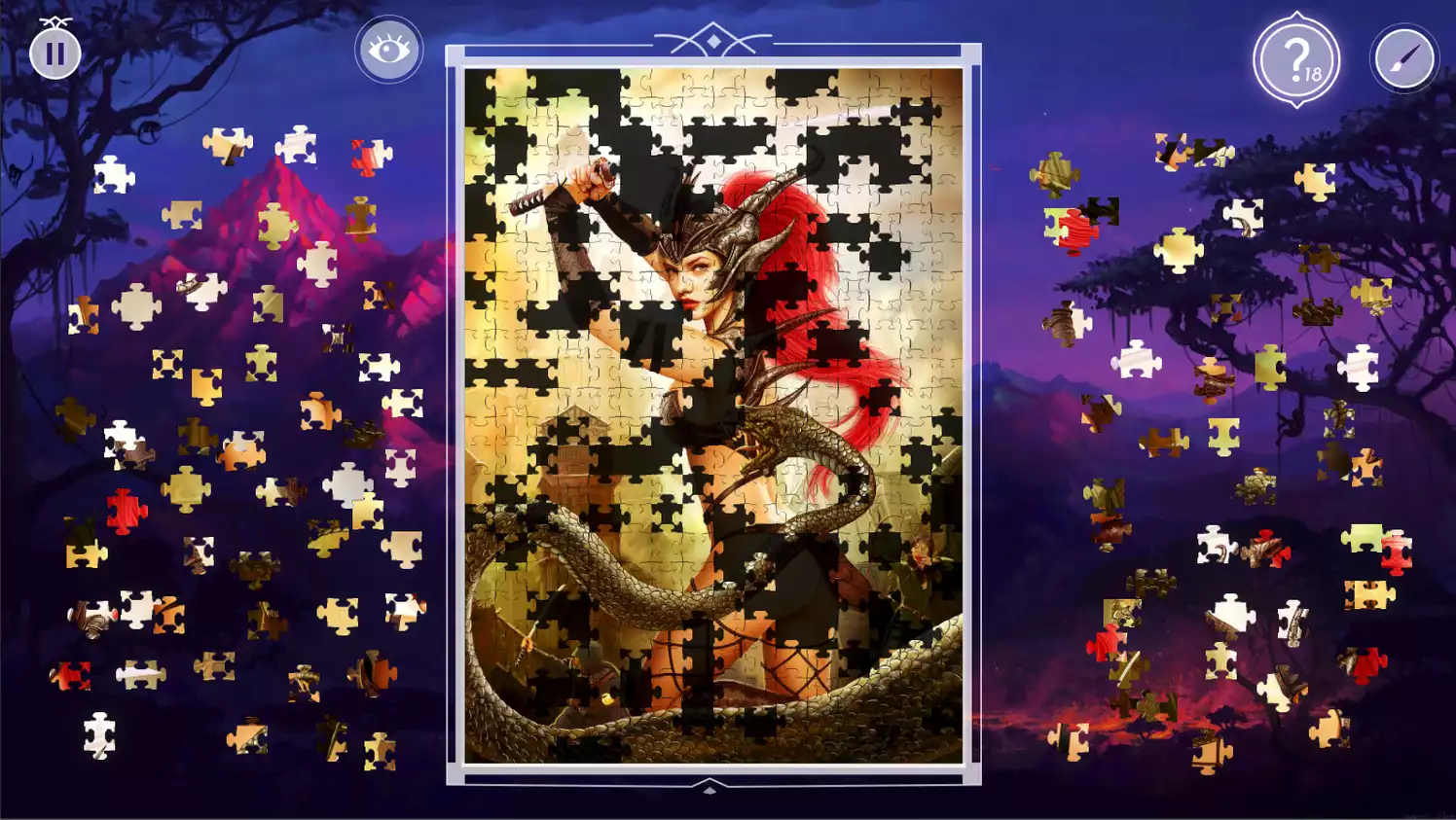 Dark Fantasy 2 Jigsaw Puzzle