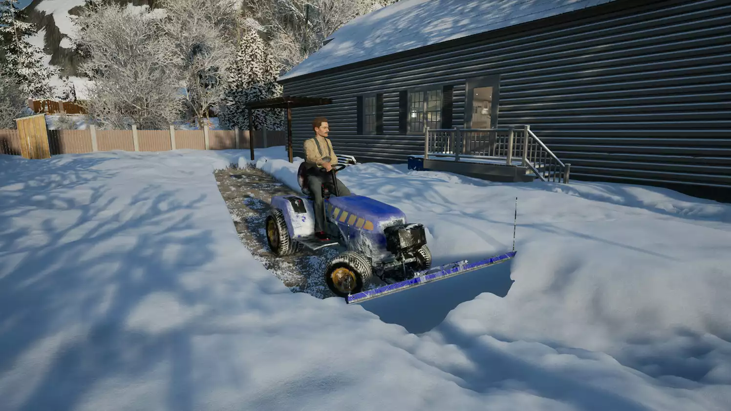 Snow Plowing Simulator (Early Access)