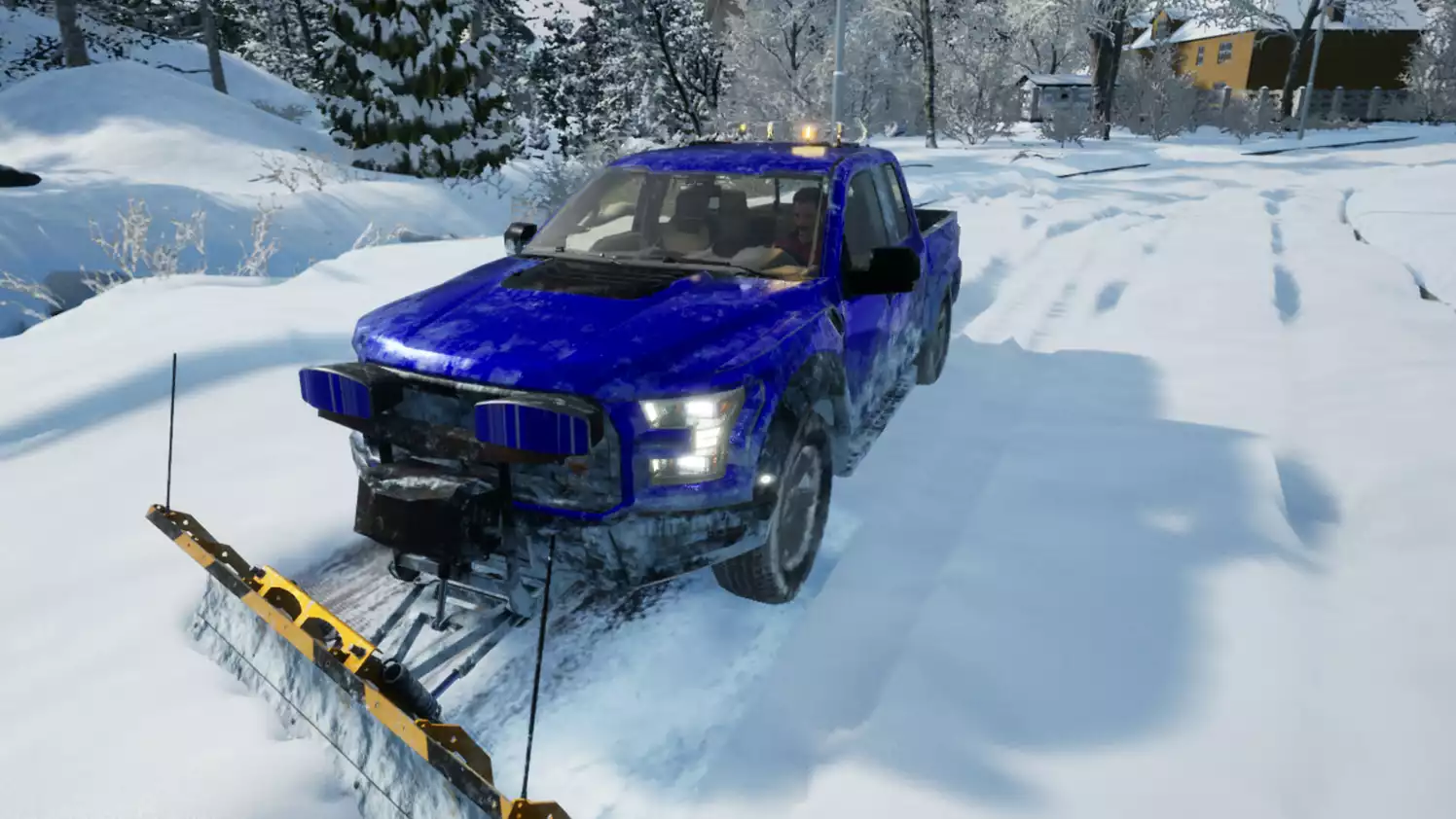 Snow Plowing Simulator (Early Access)