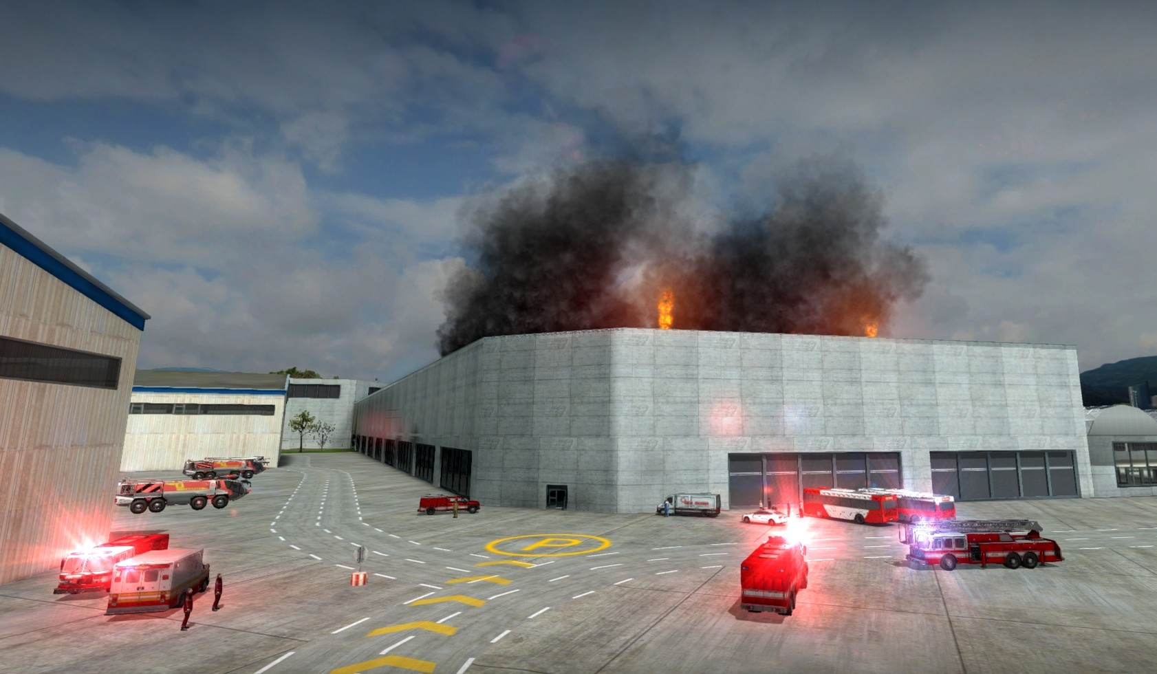 Airport Firefighters The Simulation