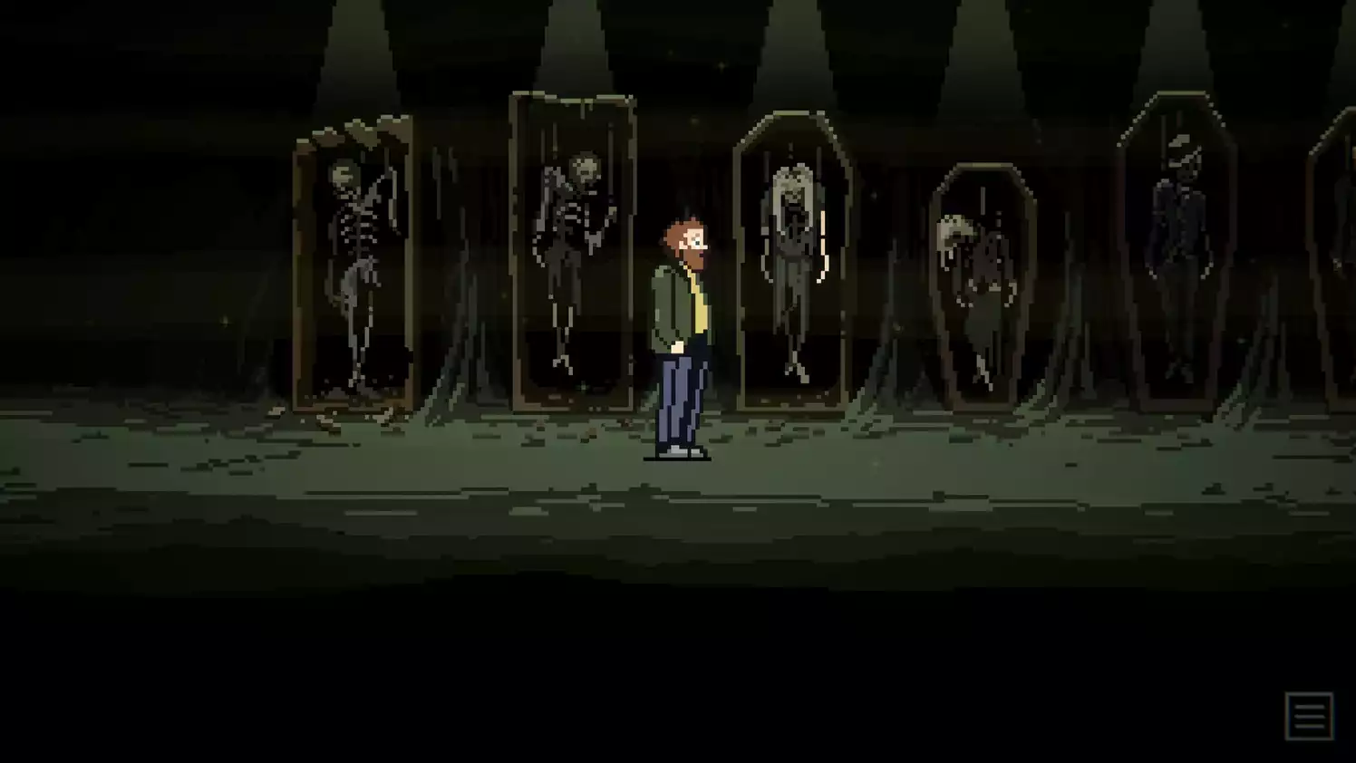 Midnight Scenes Among Graves