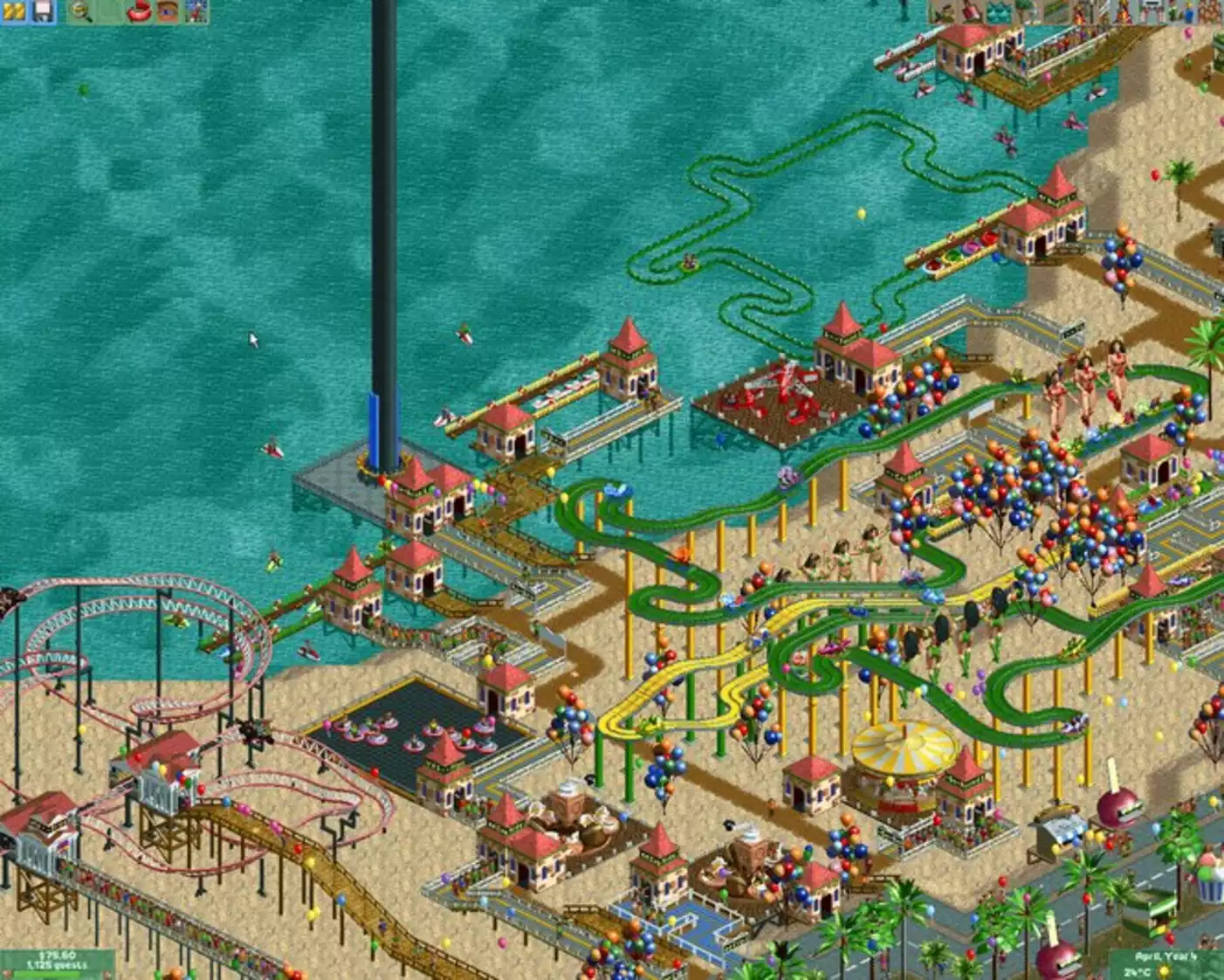 RollerCoaster Tycoon 2 Triple Thrill Pack