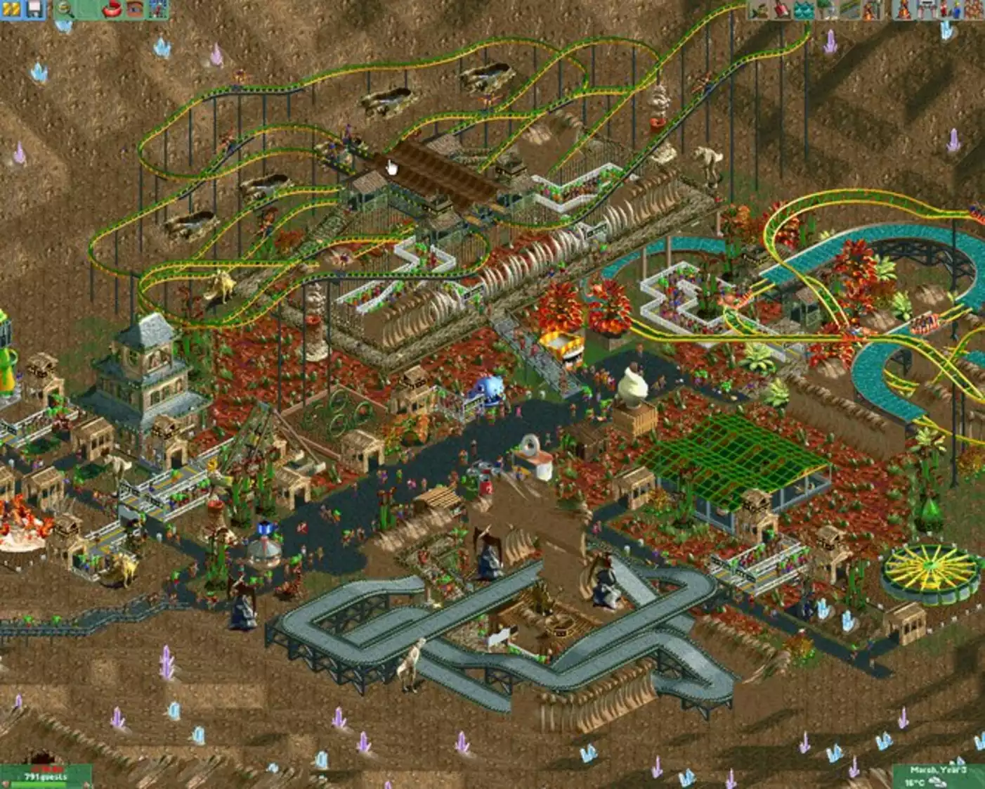 RollerCoaster Tycoon 2 Triple Thrill Pack