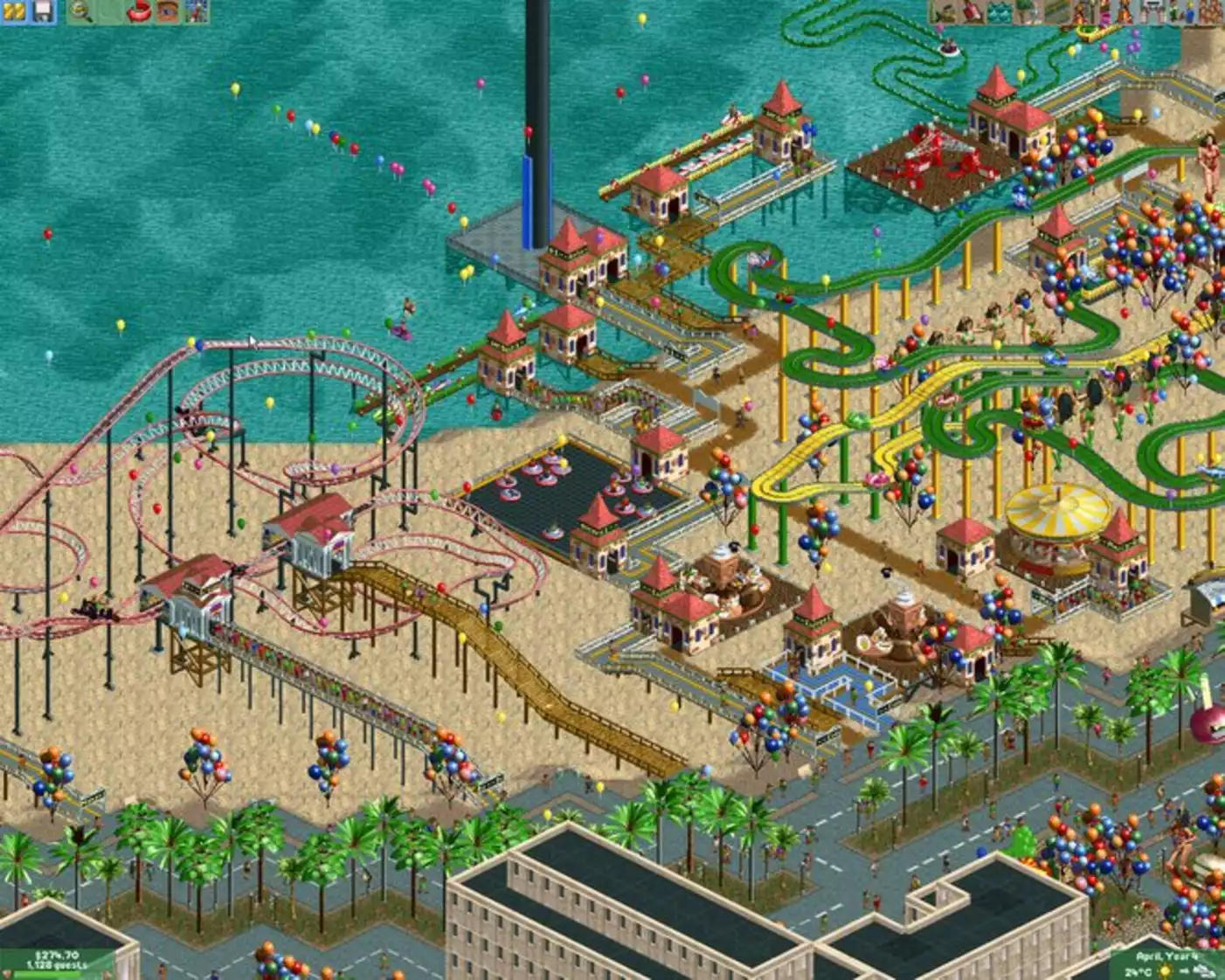 RollerCoaster Tycoon 2 Triple Thrill Pack