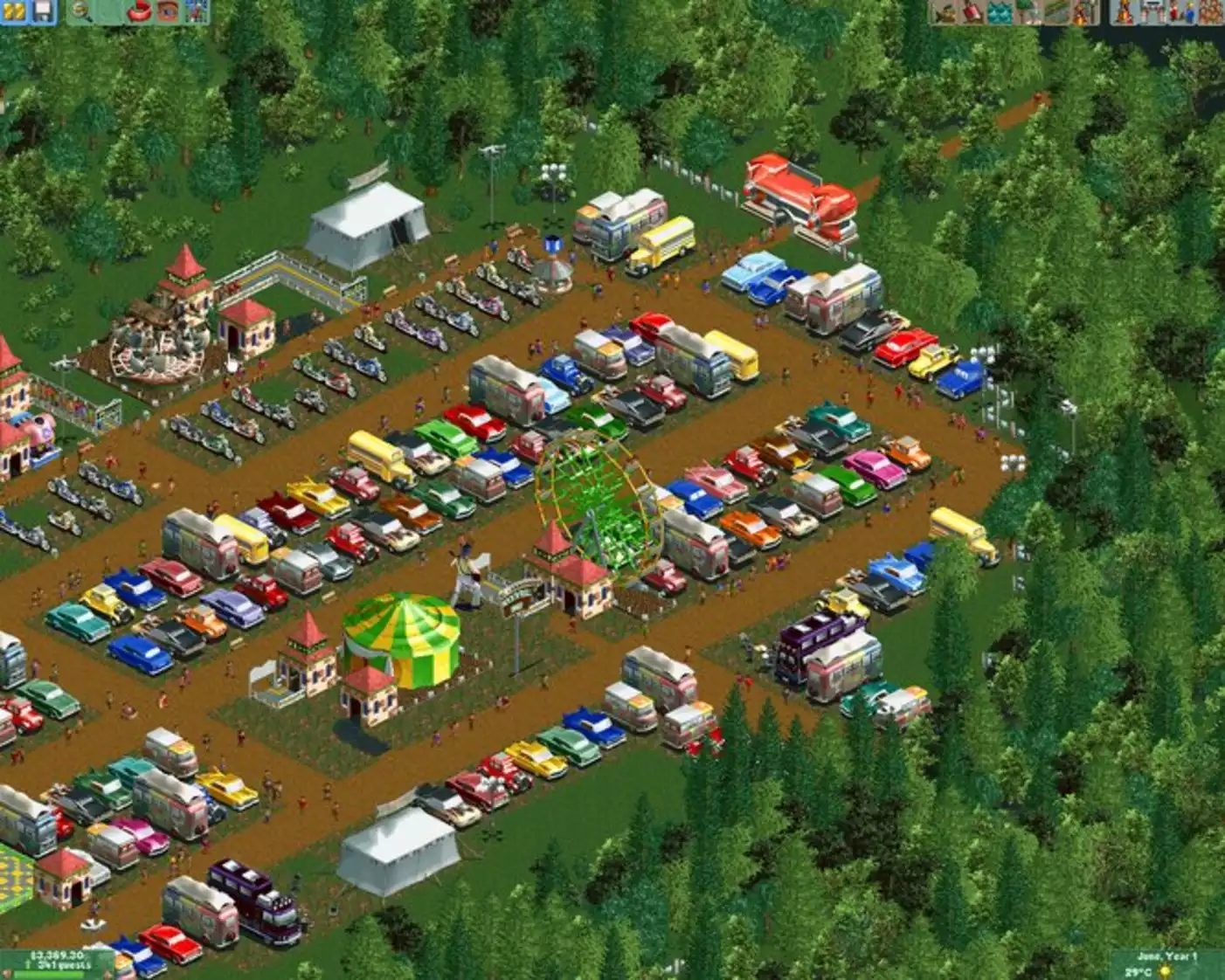 RollerCoaster Tycoon 2 Triple Thrill Pack