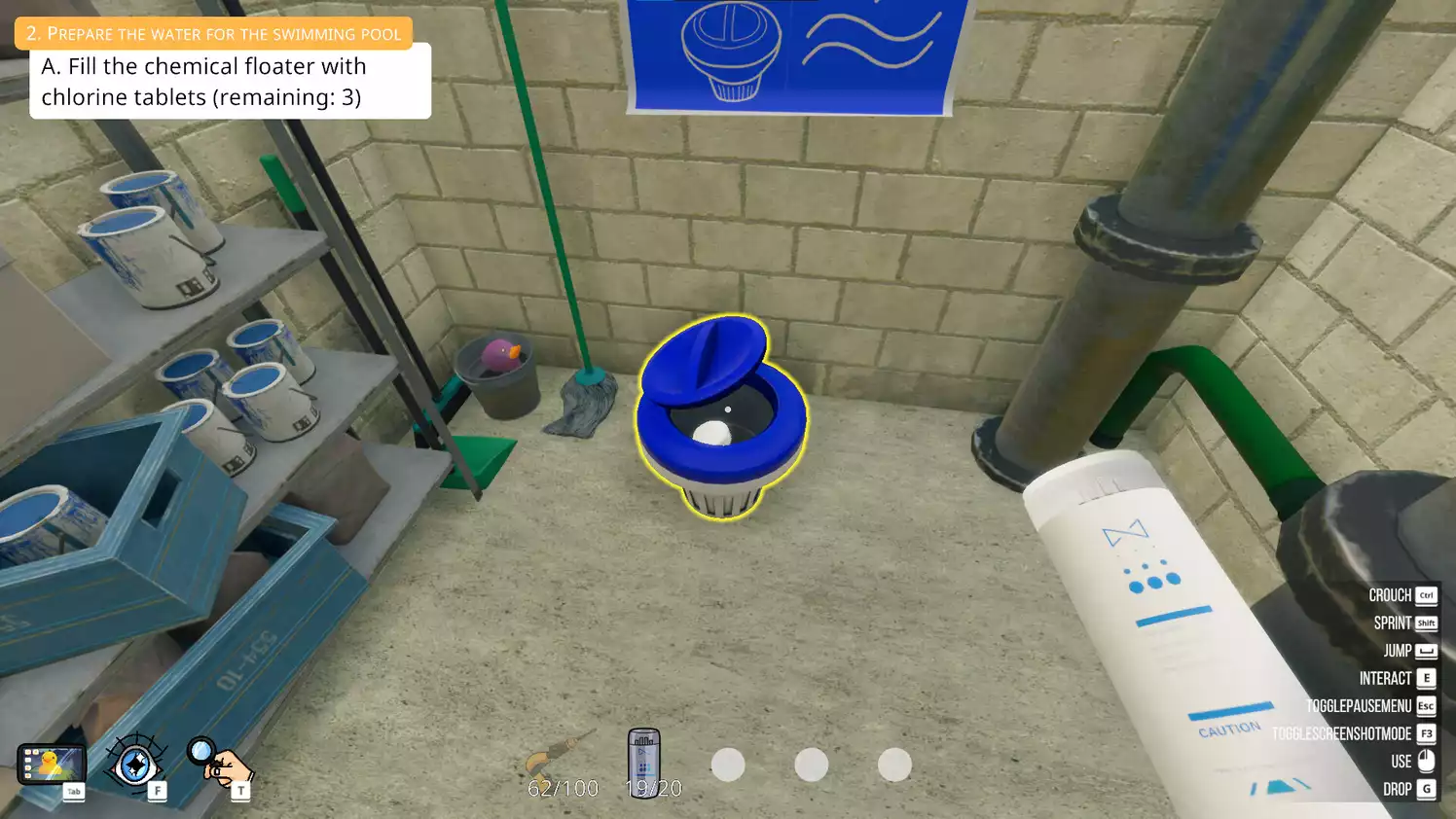 Pool Cleaning Simulator