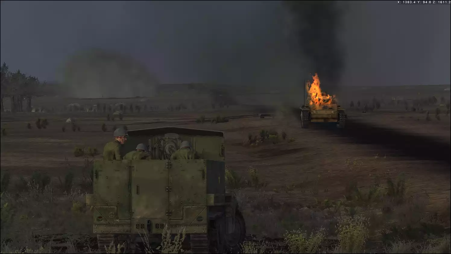 Tank Warfare Tunisia 1943