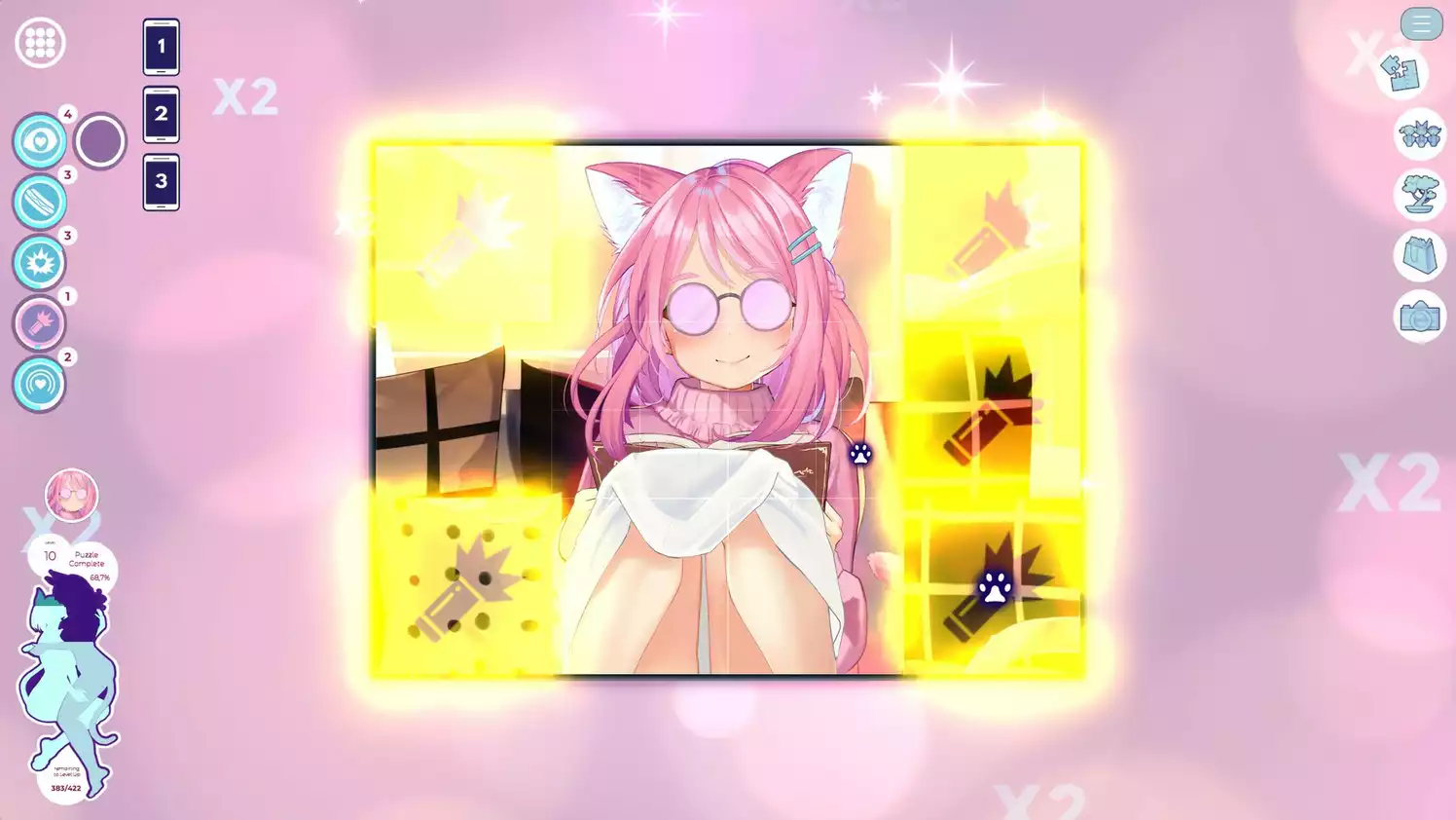 Mosaique Neko Waifus 4