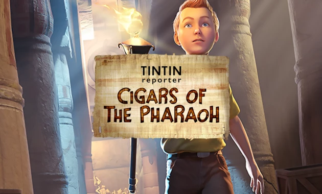 Tintin Reporter Cigars of the Pharaoh